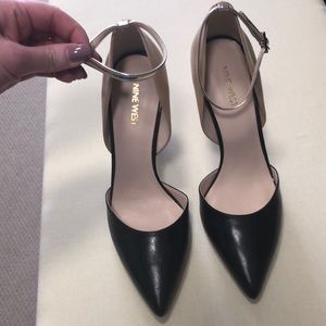 Nine West heels w ankle strap